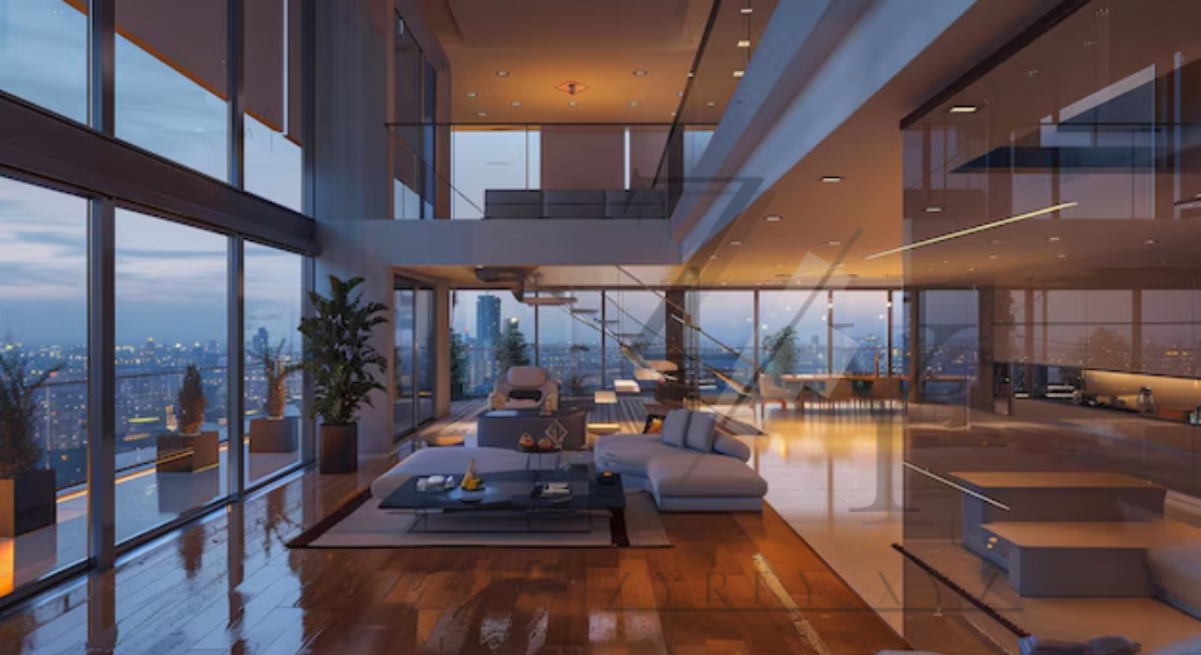 Luxury urban penthouse