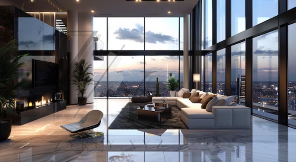 Luxury urban penthouse